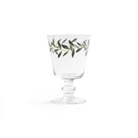 Zodax Whispering Water / Wine Stemware, Set of 6 - Leaves