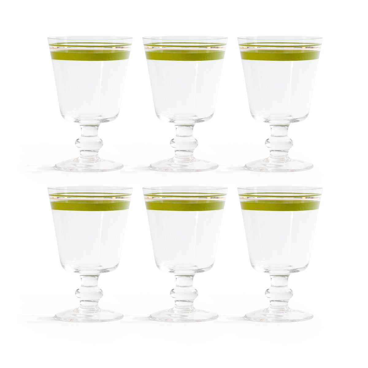 Zodax Alfresco Water / Wine Stemware, Set of 6