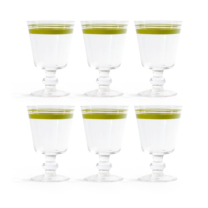 Zodax Alfresco Water / Wine Stemware, Set of 6