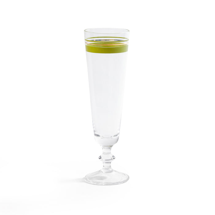 Zodax Alfresco Prosecco & Champagne Flutes, Set of 6