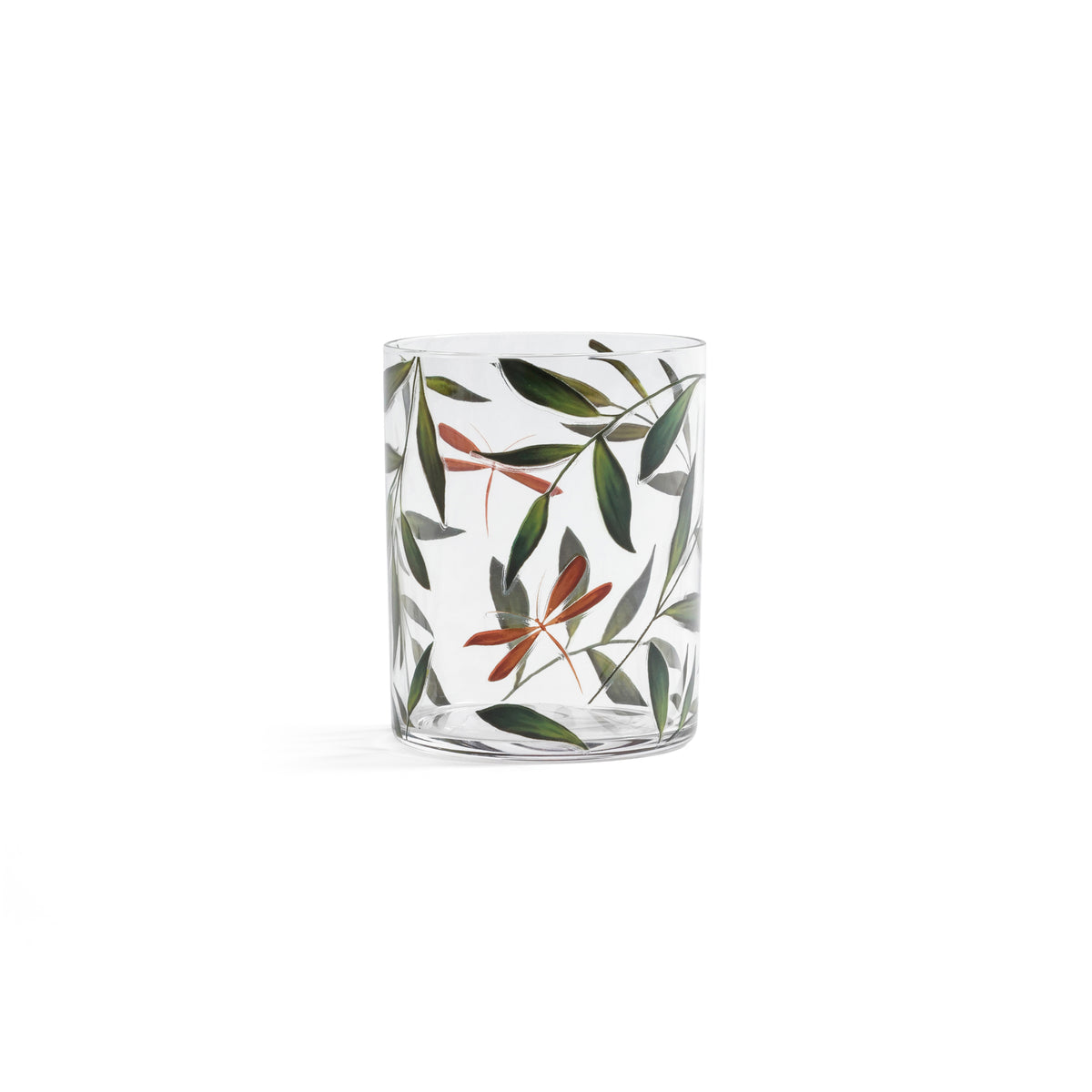 Zodax Whispering Leaves & Dragonfly Tumblers, Set of 6