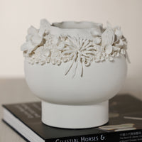 Zodax Shellstone Handmade Ceramic Vase