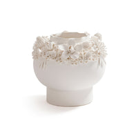 Zodax Shellstone Handmade Ceramic Vase
