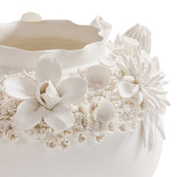 Zodax Shellstone Handmade Ceramic Vase