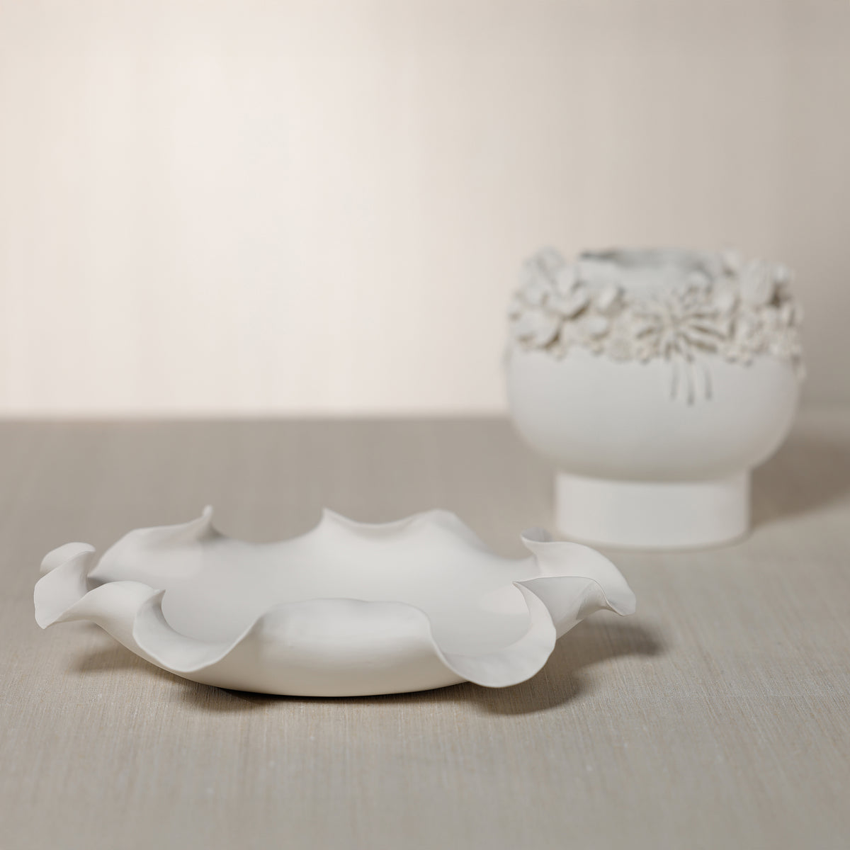 Zodax Maris Handmade Ceramic Decorative Bowl