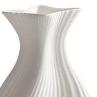 Zodax Swirling Textured Ceramic Vase