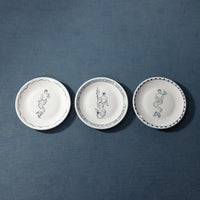 Zodax The Salty Bar Appetizer Plates, Set of 6 - Merman