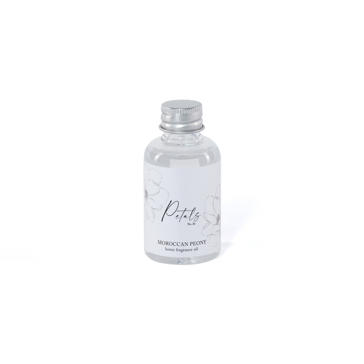 Zodax Petals Porcelain Oil Diffuser Refills, Set of 2 - Moroccan Peony, 1.69 oz