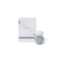 Zodax Petals Porcelain Scented Oil Diffuser - Moroccan Peony, 1.69 oz