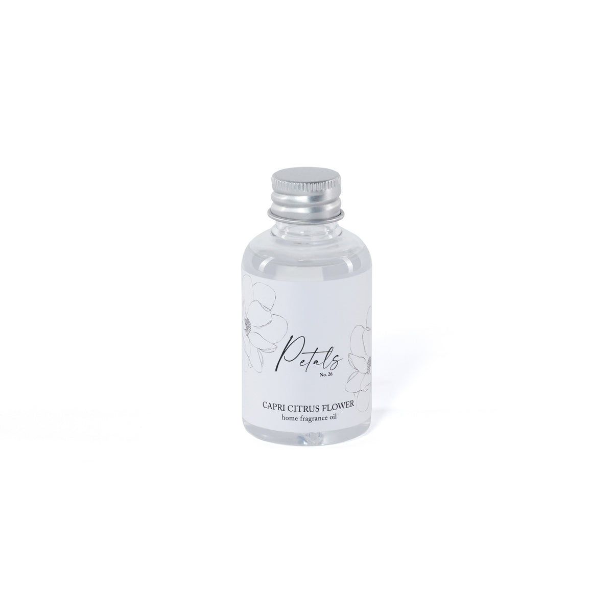 Zodax Petals Porcelain Oil Diffuser Refills, Set of 2 - Capri Citrus Flower, 1.69 oz