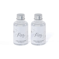 Zodax Petals Porcelain Oil Diffuser Refills, Set of 2 - Capri Citrus Flower, 1.69 oz