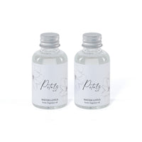 Zodax Petals Porcelain Oil Diffuser Refills, Set of 2 - Water Lotus, 1.69 oz