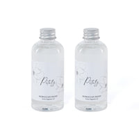 Zodax Petals Porcelain Oil Diffuser Refills, Set of 2 - Moroccan Peony, 3.88 oz