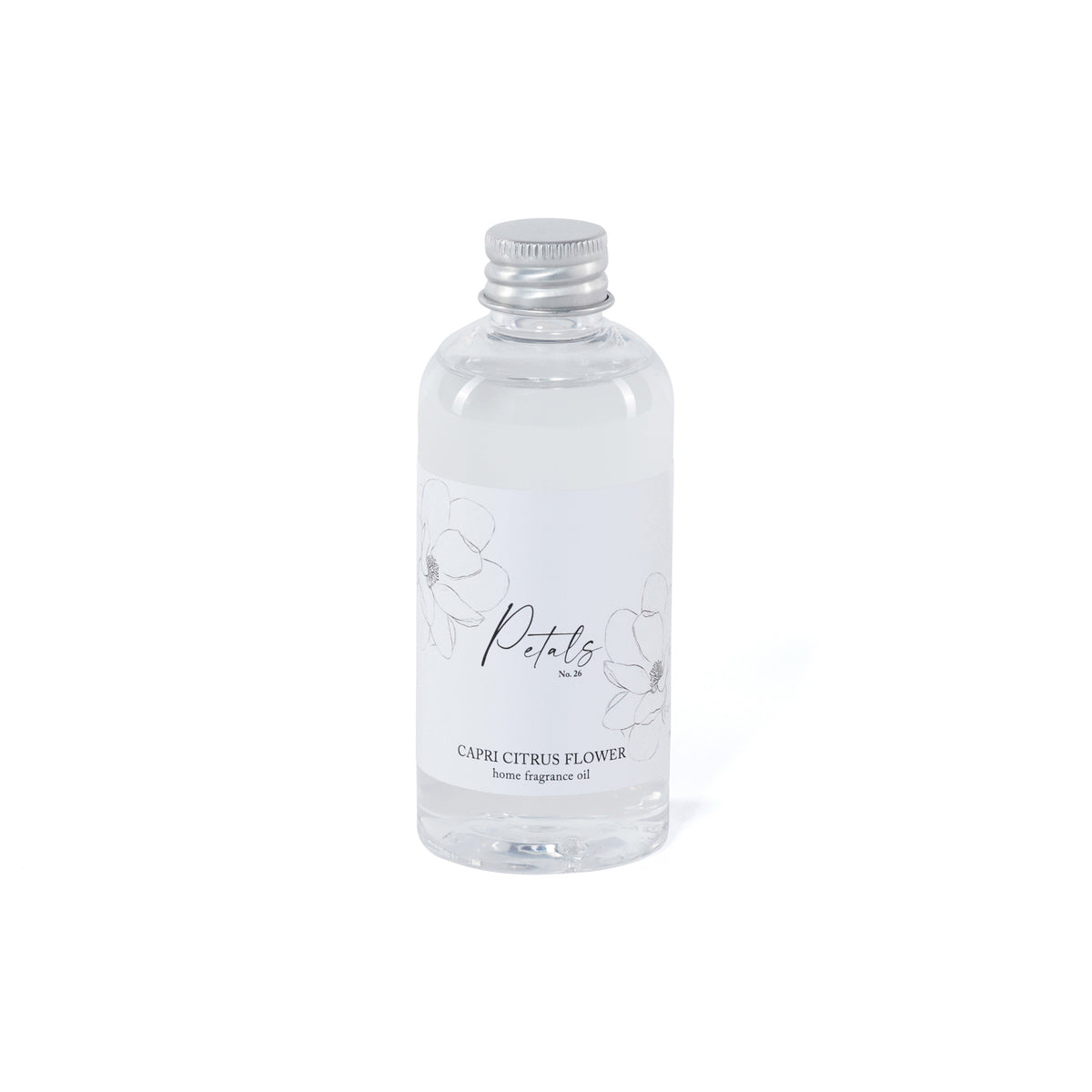 Zodax Petals Porcelain Oil Diffuser Refills, Set of 2 - Capri Citrus Flower, 3.88 oz