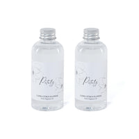 Zodax Petals Porcelain Oil Diffuser Refills, Set of 2 - Capri Citrus Flower, 3.88 oz