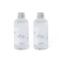 Zodax Petals Porcelain Oil Diffuser Refills, Set of 2 - Fig Vetiver, 3.88 oz