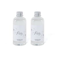 Zodax Petals Porcelain Oil Diffuser Refills, Set of 2 - Water Lotus, 3.88 oz