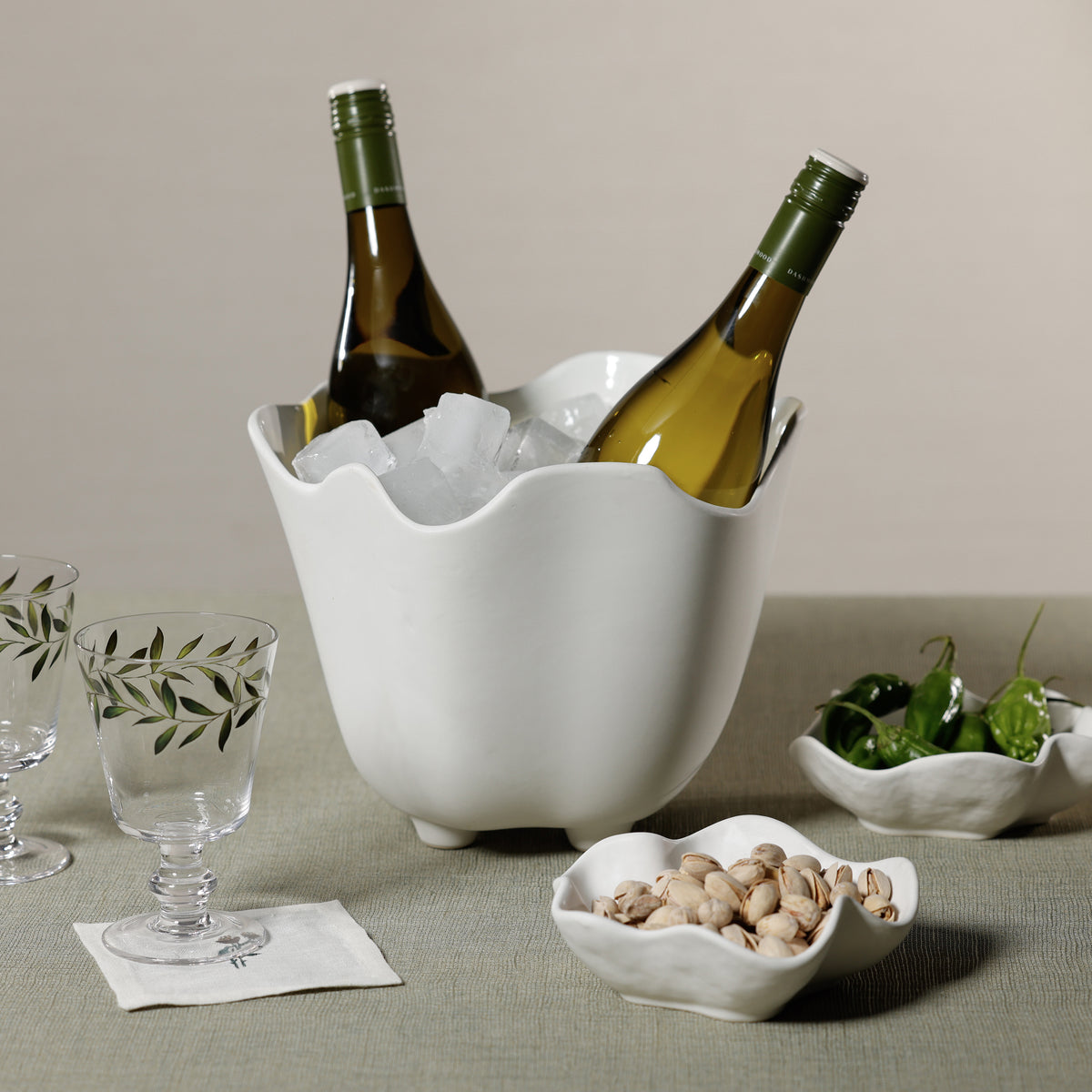 Zodax Alfresco Ceramic Multi-Purpose Wine Cooler