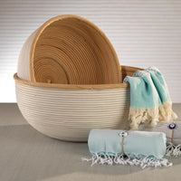 Zodax Sedna Rattan Bowls, Set of 2