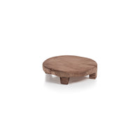 Zodax Potenza Teak Charcuterie Footed Board, Small