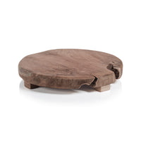 Zodax Potenza Teak Charcuterie Footed Board, Extra Large