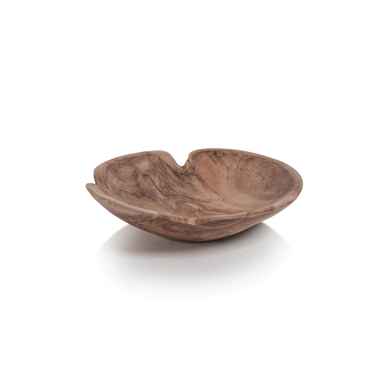 Zodax Potenza Natural Teakwood Bowl, Large
