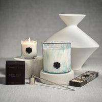 Zodax AG Opal Glass 3-Wick Candle Jar, Sunset Beach
