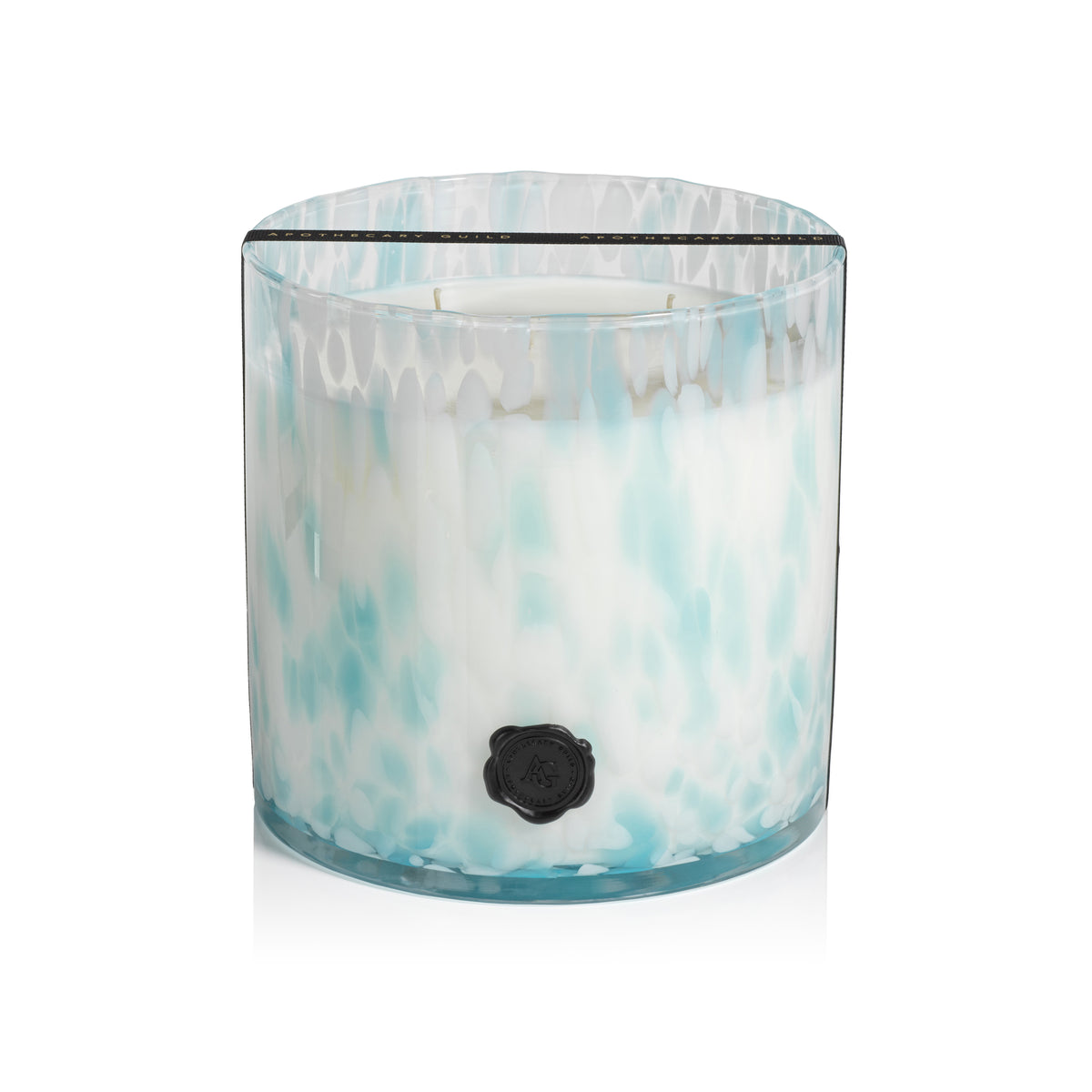Zodax AG Opal Glass 5-Wick Candle Jar, Sunset Beach