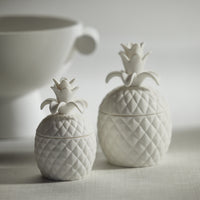Zodax Frisian Ceramic  Pineapple Jar Candle, Large