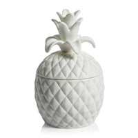 Zodax Frisian Ceramic  Pineapple Jar Candle, Large