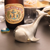 Zodax Orca Whale Pewter Bottle Opener, Set of 2