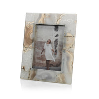 Zodax Preto Agate Photo Frame, 5" x 7"