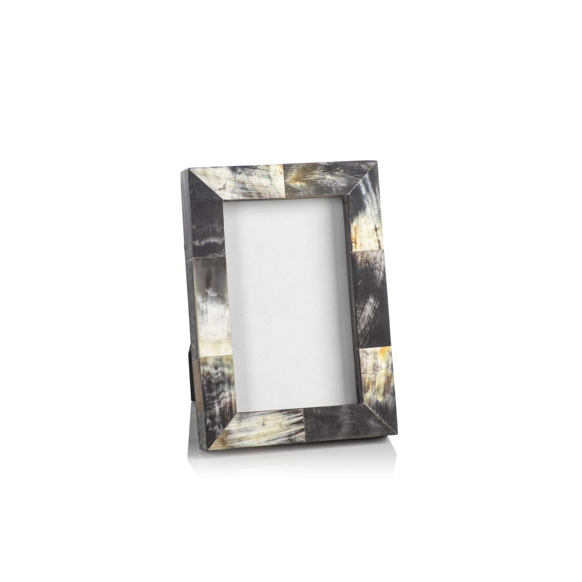Zodax Baldur Black Horn Inlaid Photo Frame