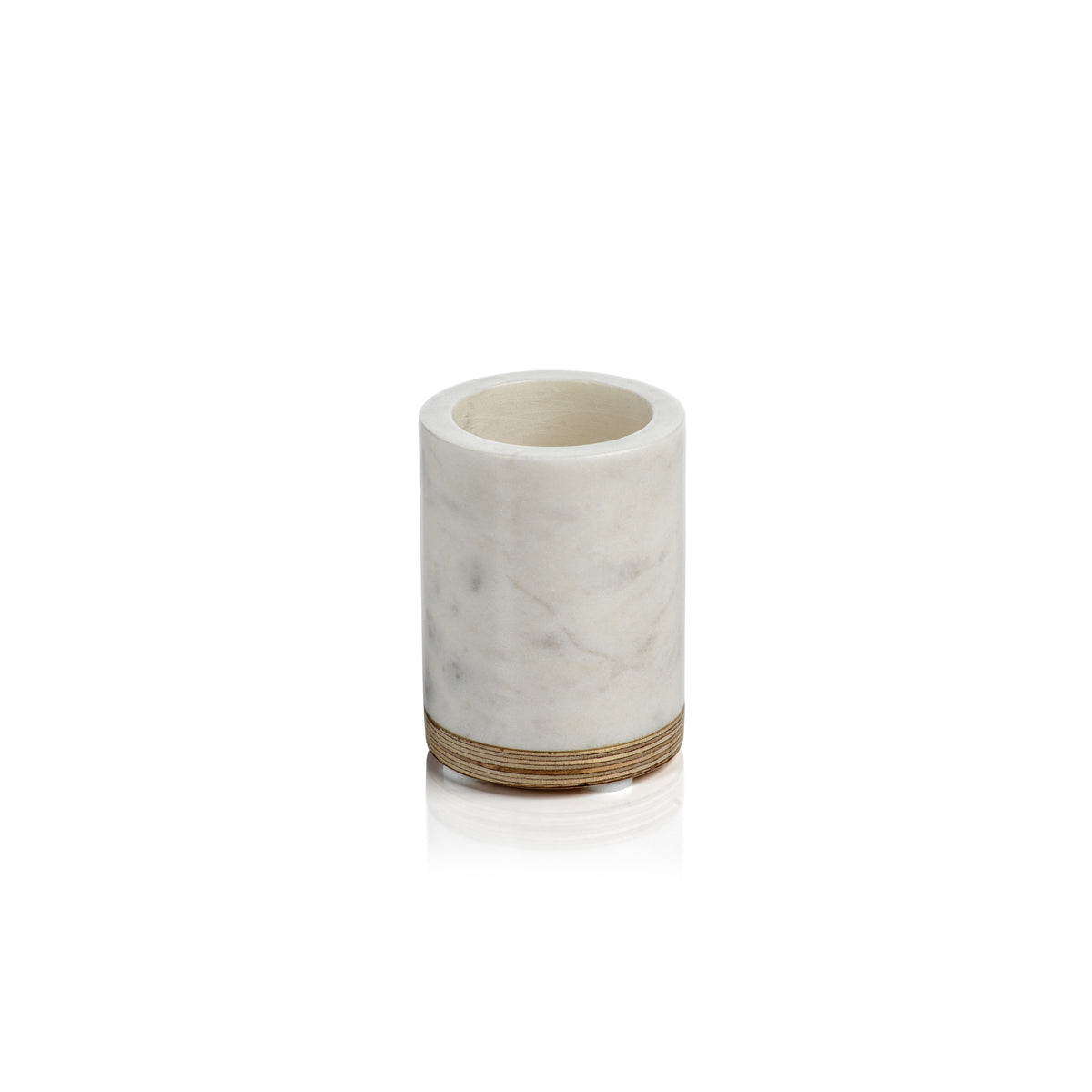 Zodax Verdi Marble & Balsa Wood Tumbler