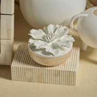 Zodax Drancy Ribbed Bone Inlay Decorative Box