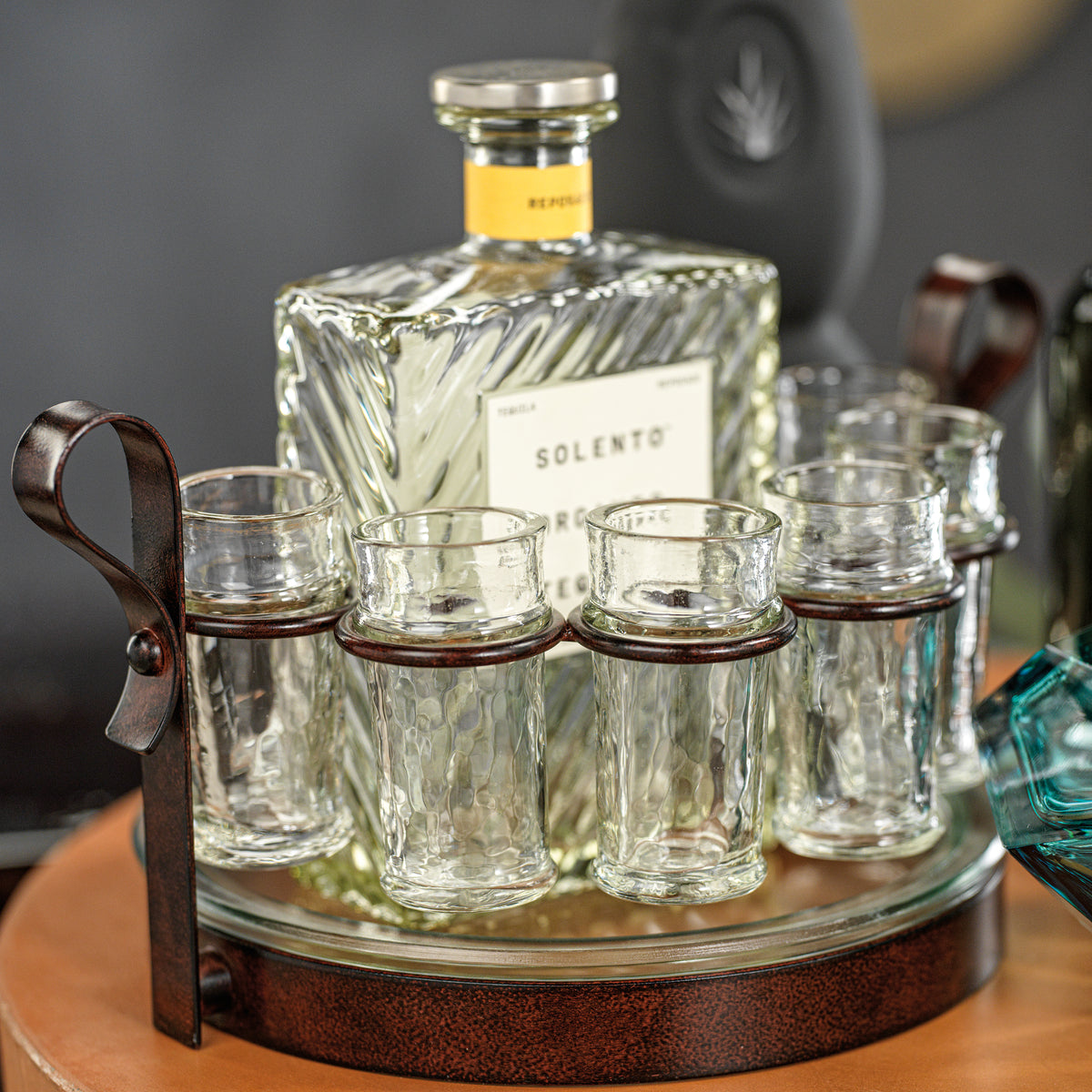 Zodax Plaisir 6-Shot Tequila Serving Set