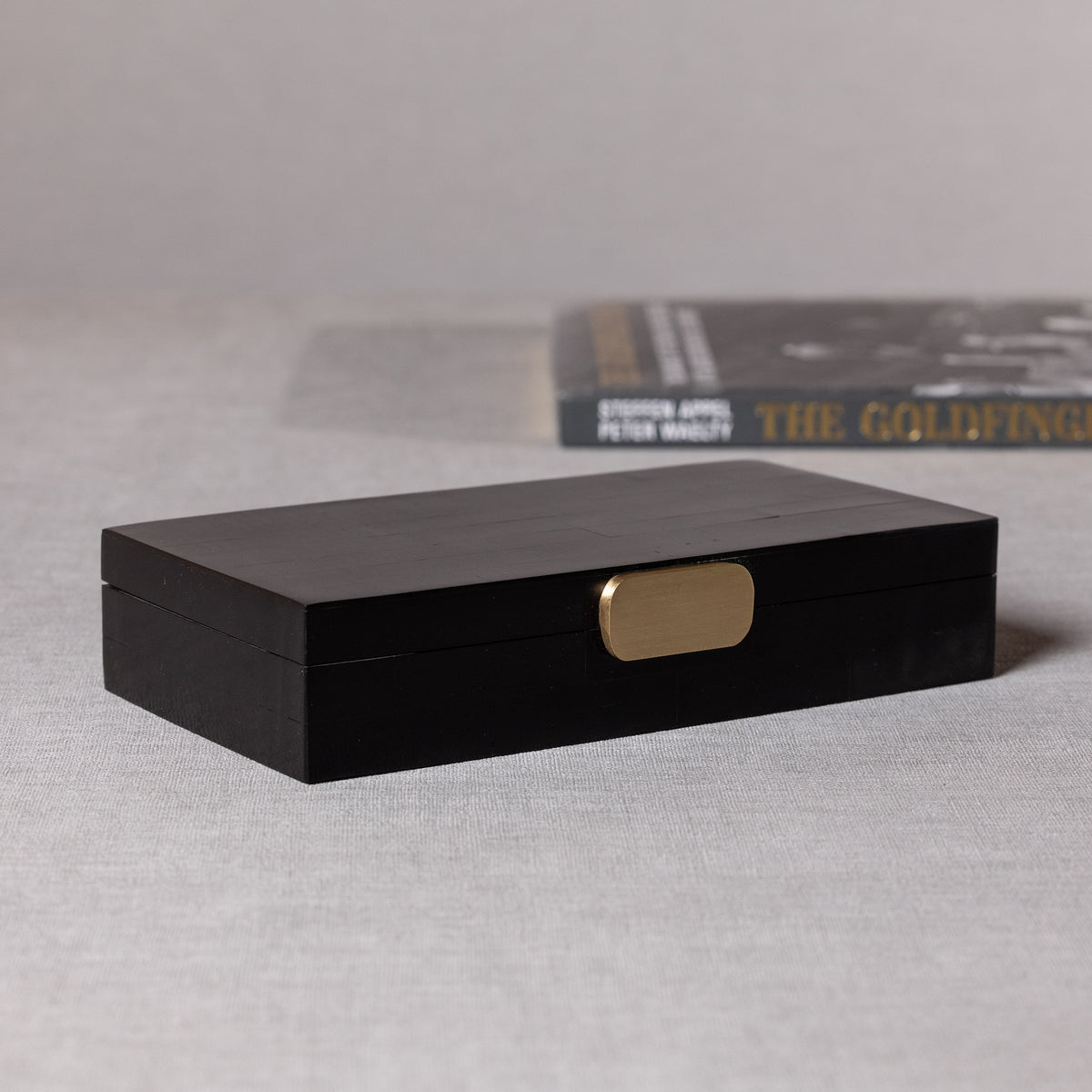 Zodax Marlowe Decorative Box w/ Brass Knob