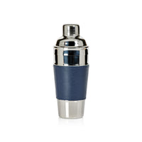 Zodax Lucena Nickel & Leather Cocktail Shaker