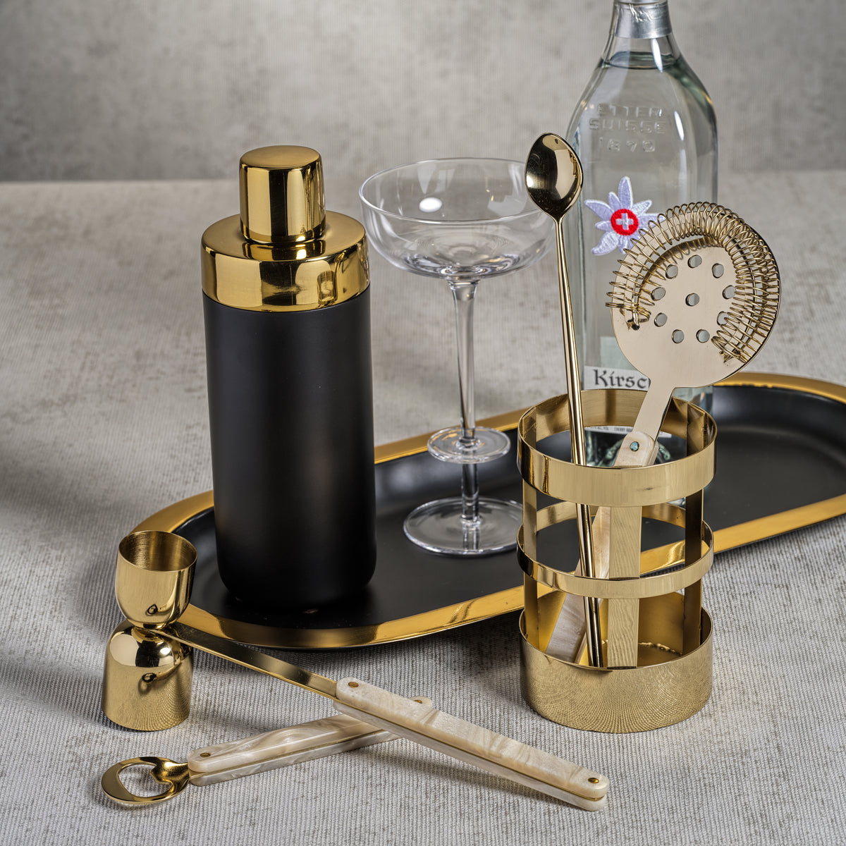 Zodax Islington 5-Piece Bar Tool Set
