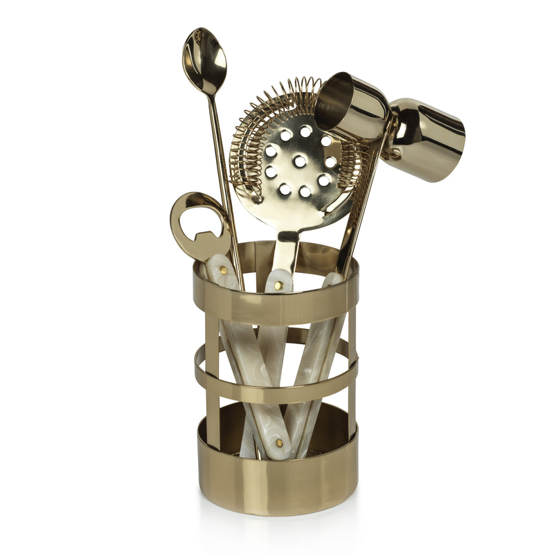 Zodax Islington 5-Piece Bar Tool Set