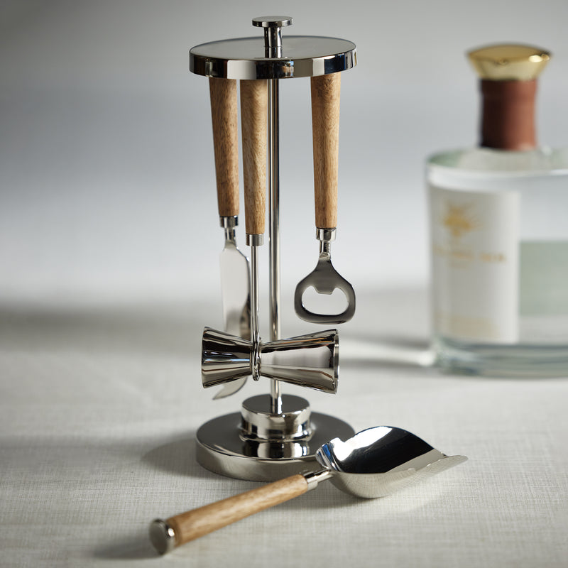 Zodax Gela 5-Piece Bar Tool Set