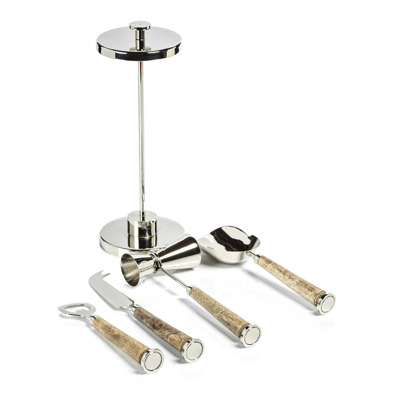 Zodax Gela 5-Piece Bar Tool Set