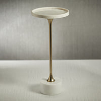 Zodax Pordenone Marble Cocktail Table,