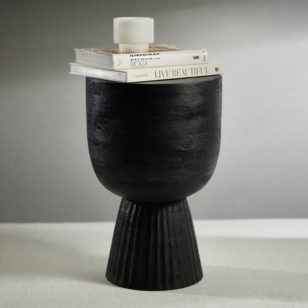 Zodax Vendas Mango Wood Accent Table / Stool