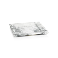 Zodax Pordenone Marble Trays, 8" x 8", Set of 2