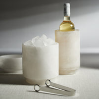 Zodax Trapani Polished Alabaster Stone Wine Cooler