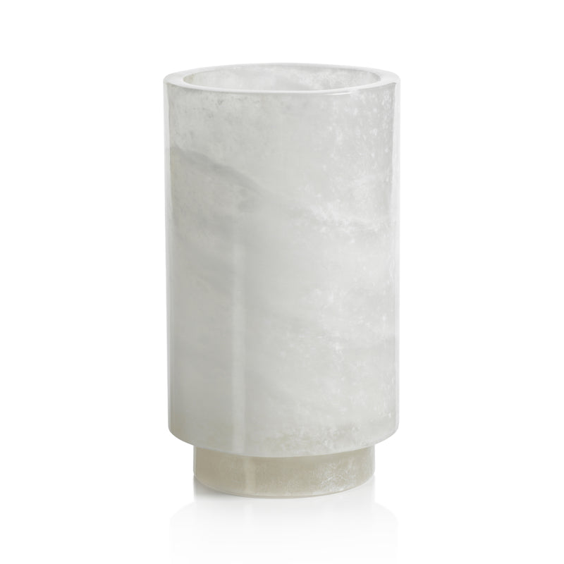 Zodax Trapani Polished Alabaster Stone Wine Cooler