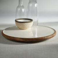 Zodax Petrolina Mango Wood Lazy Susan