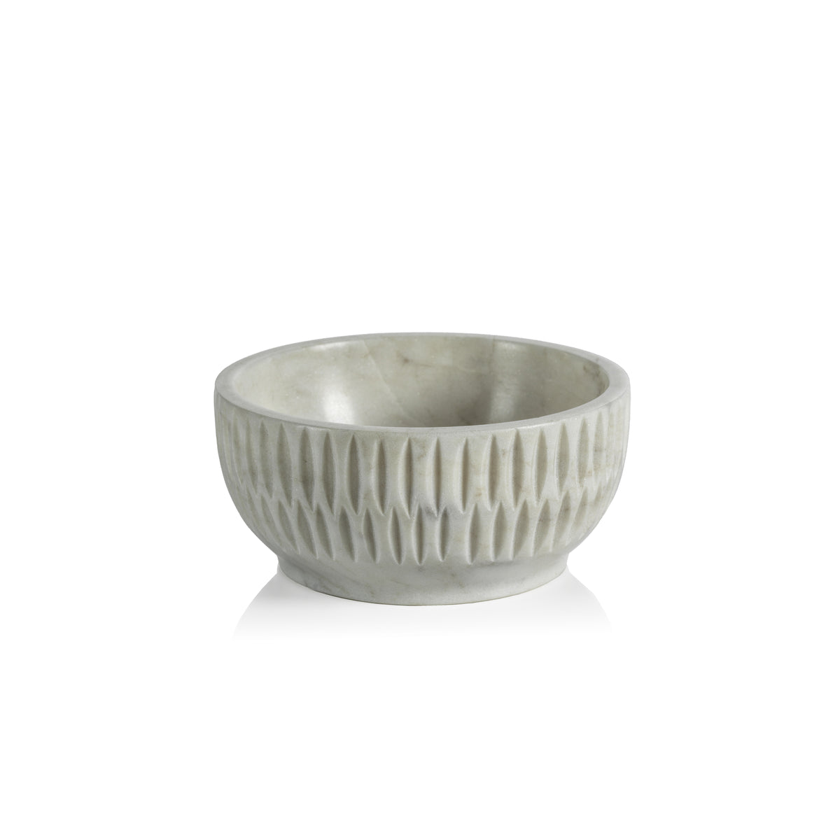 Zodax Fulham Etched Marble Condiment Bowl