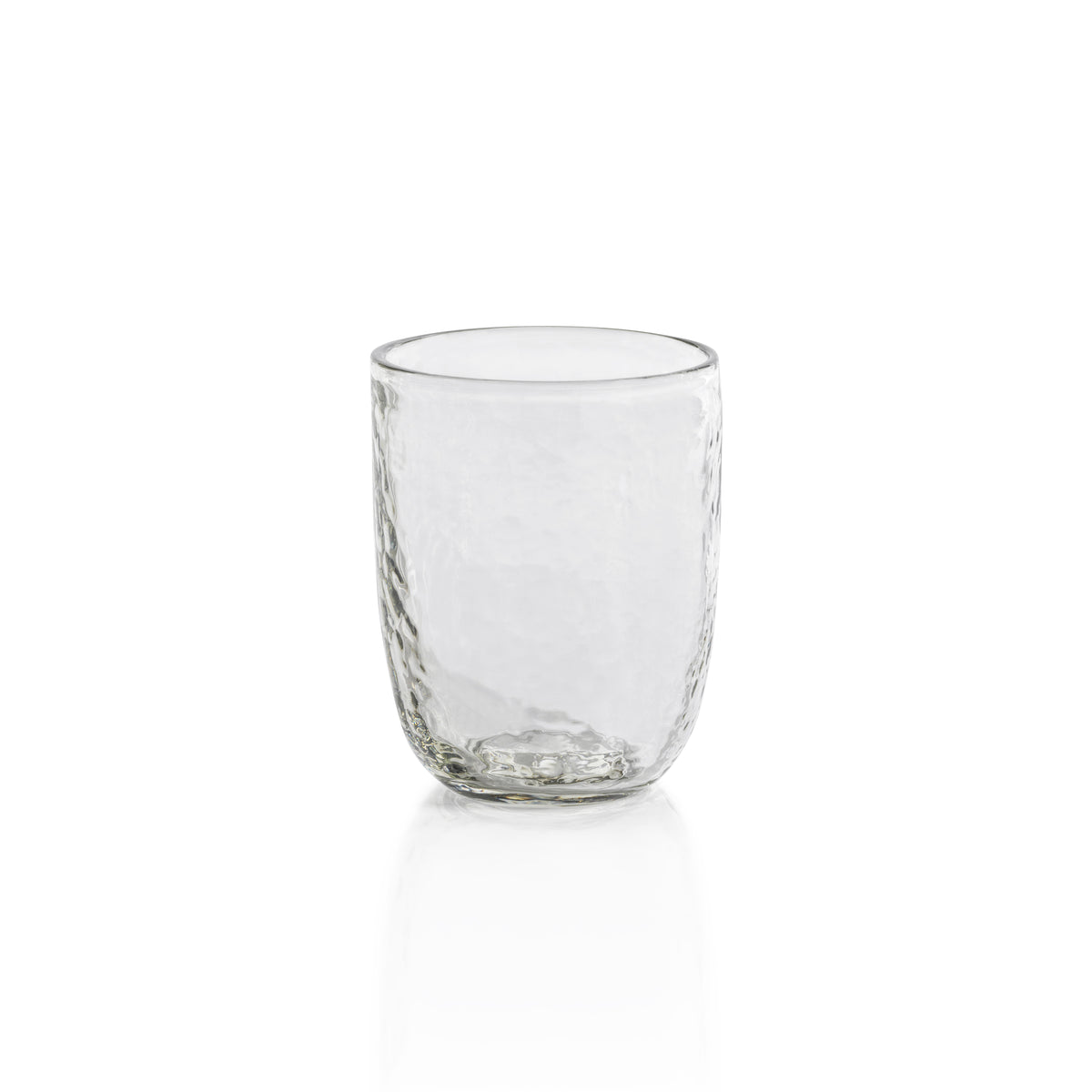 Zodax Pimlico Hammered Tumbler Glasses, Set of 4